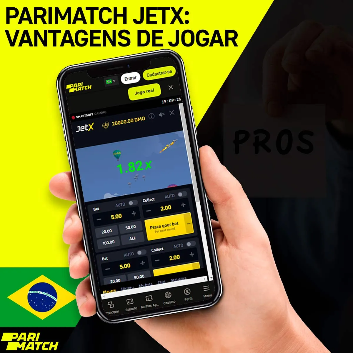 Переваги гри на платформі Parimatch Jetx