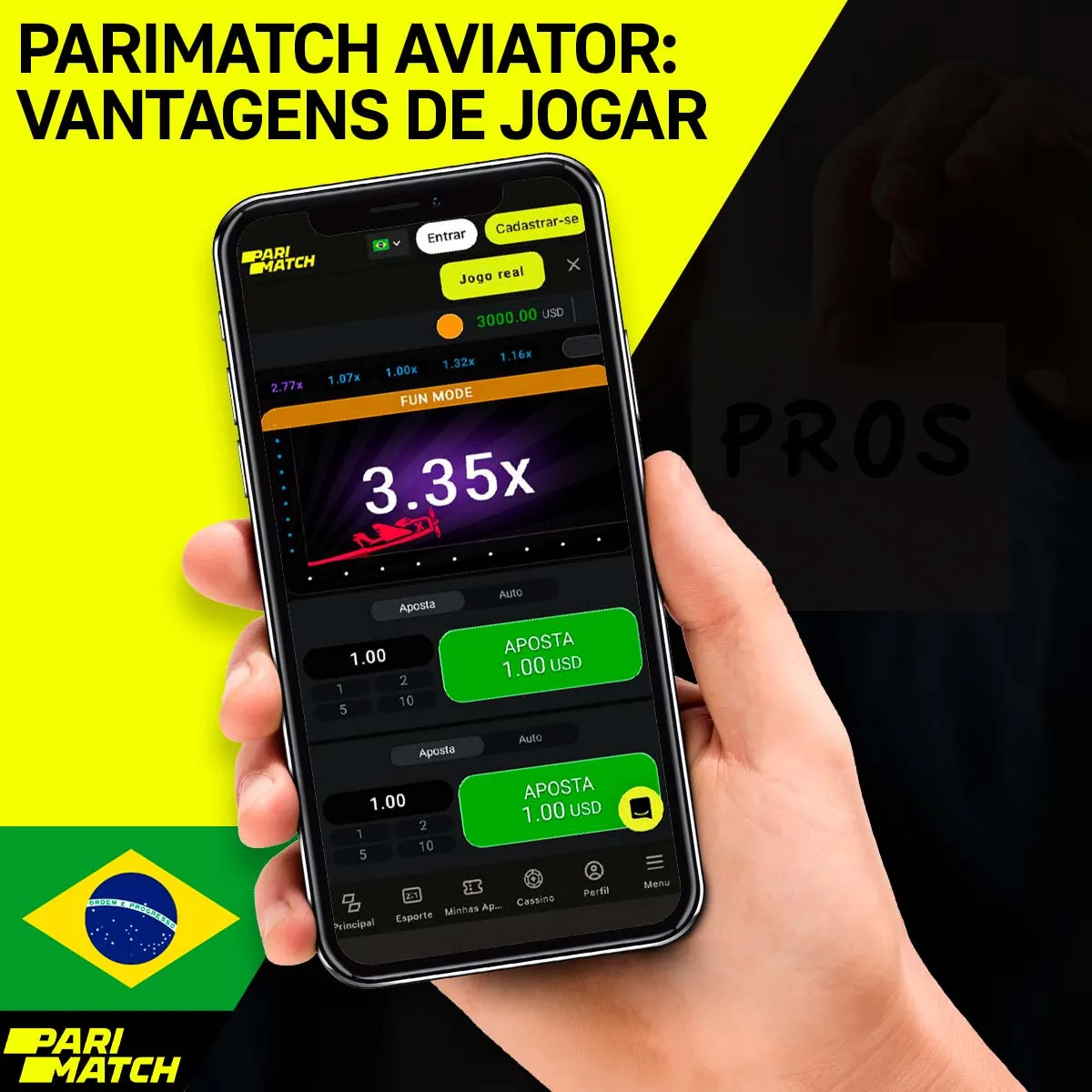 Переваги гри на платформі Aviator Parimatch